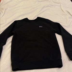 Patagonia Men's Black Crewneck Sweatshirt